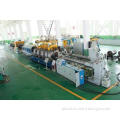 PE Double Wall Corrugated Pipe Double Screw Extruder / Pvc